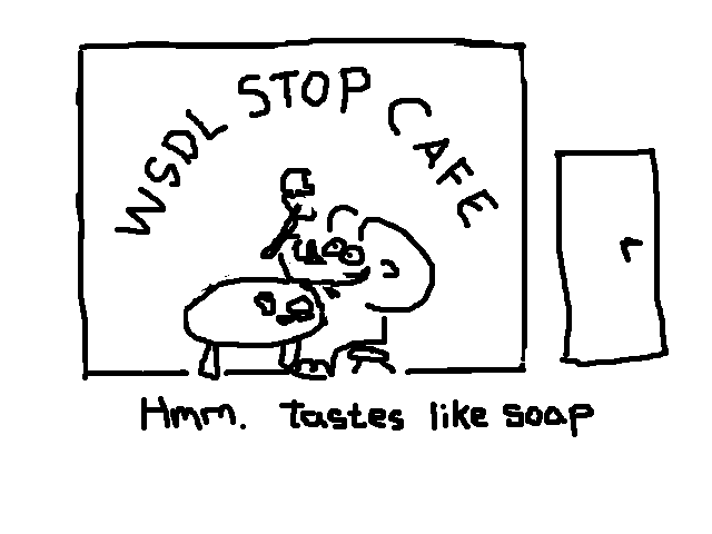 
    A: Hmm. Tastes like soap...
  